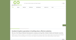 Desktop Screenshot of gradientgraphics.net